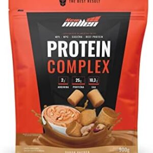 Suplemento New Millen Premium Protein Complex sabor paçoca de 1.8kg