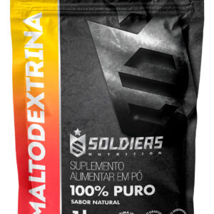 Maltodextrina 1kg - 100% Pura - Soldiers Nutrition