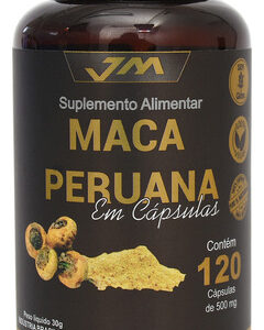 Maca Peruana Pura 500mg 120 Capsulas Jmsuplementos