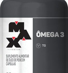 Ômega 3 90 Cápsulas Suplemento Academia Max Titanium